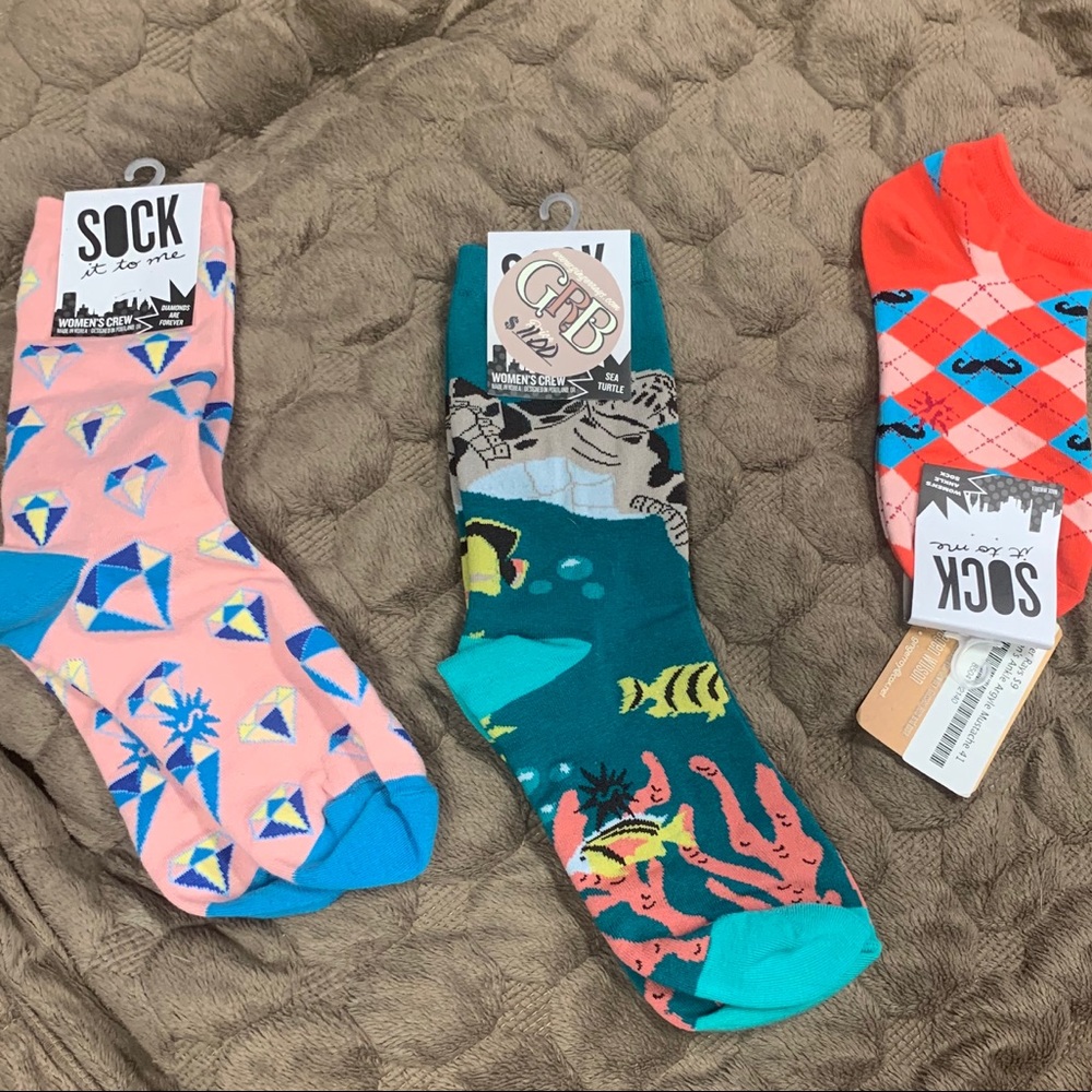 Bundle of three socks